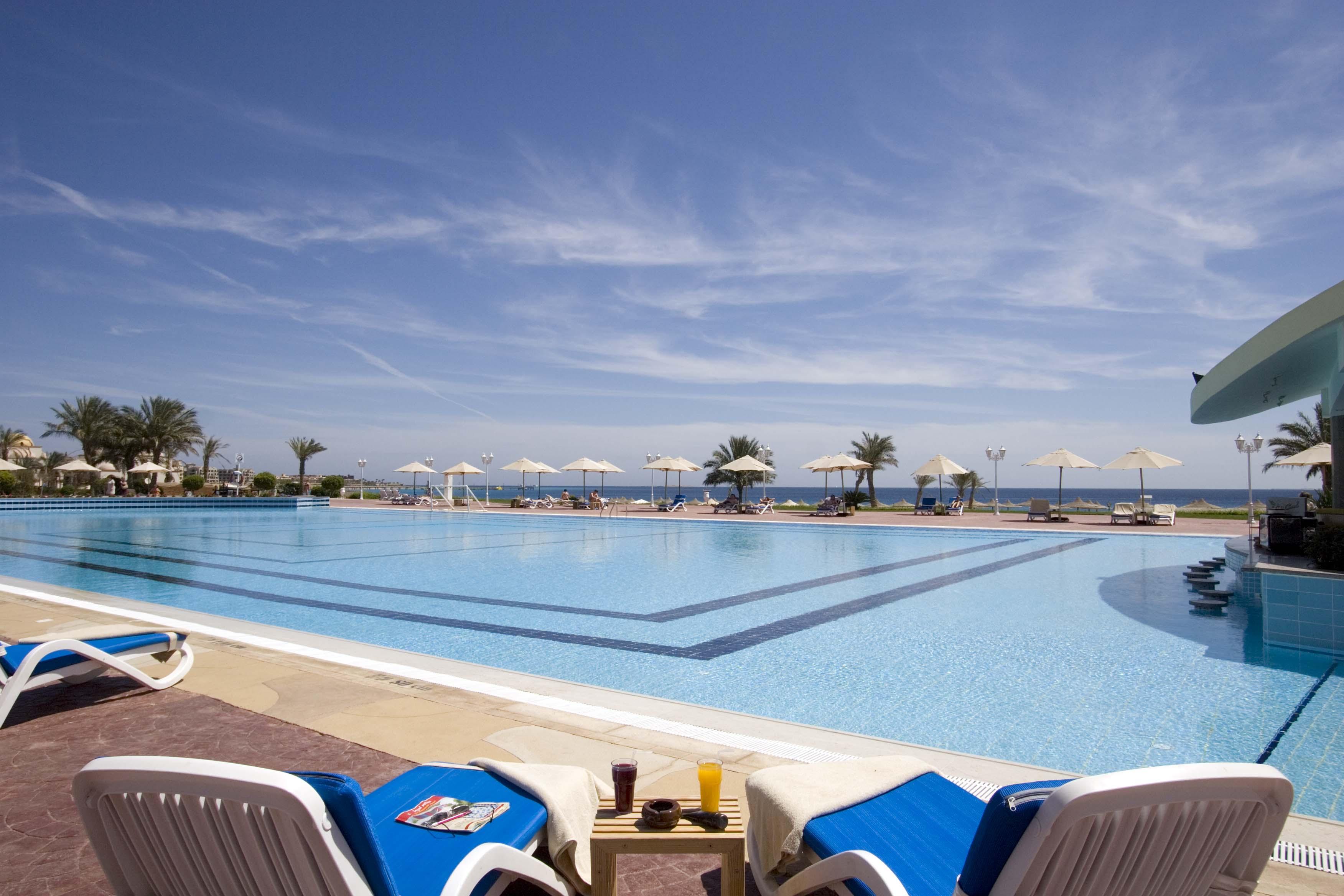 Old Palace Resort Sahl Hasheesh Χουργκάντα Εξωτερικό φωτογραφία The pool at the Hilton Sharm El Sheikh